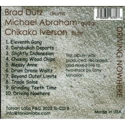 Driving Nowhere CD by Tonian Labs photo